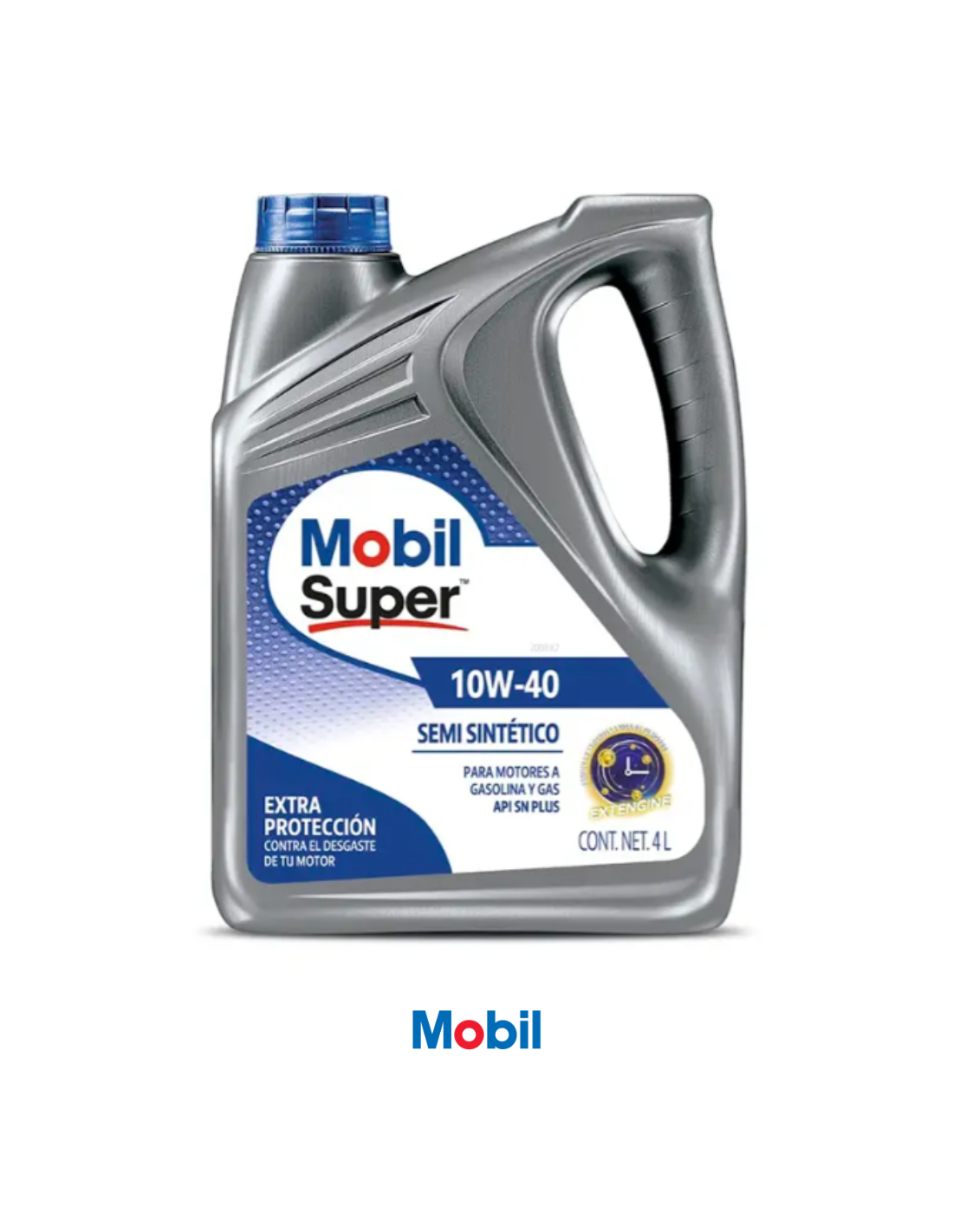 MOBIL SUPER TM, SEMI SINTETICO 10W-40 - 4 Lt.
