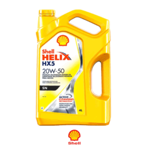 SHELL HELIX HX5 SAE 20W-50 - MINERAL - 4 Lt.
